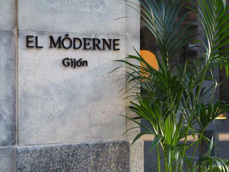 El Moderne Hotel Gijon Exterior photo