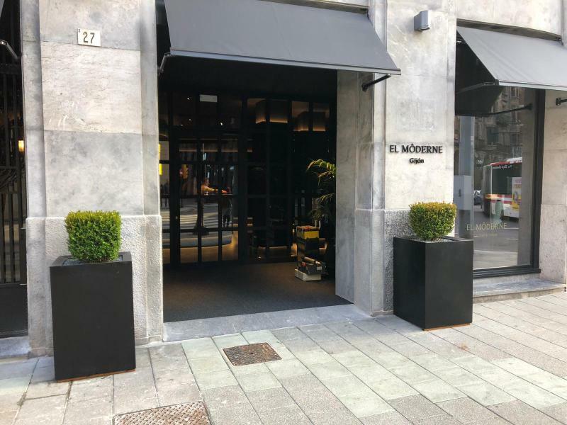 El Moderne Hotel Gijon Exterior photo